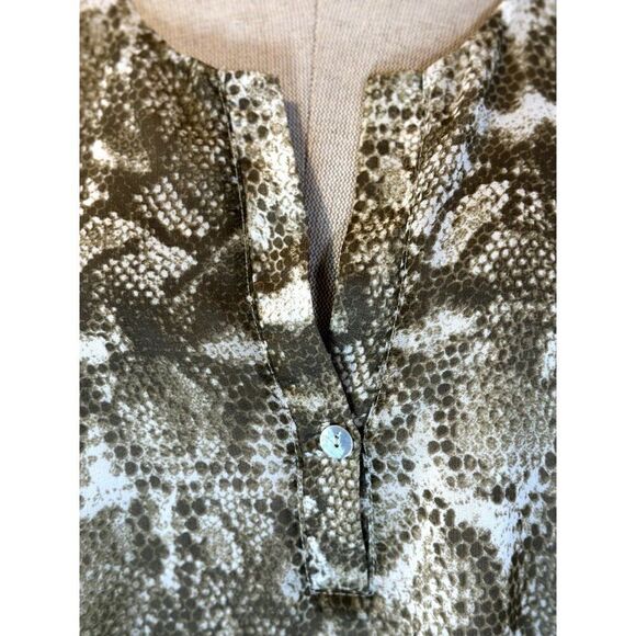 Show Me Your Mumu Jamie Tunic In Green Snake Print Size M - Picture 2 of 6